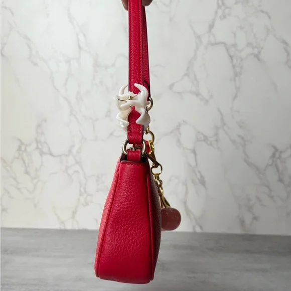 NWOT Red Nolita 19 Coach Shoulder Bag 🩰˚˖𓍢 🦢✧˚.🎀༘⋆ - Picture 6 of 8